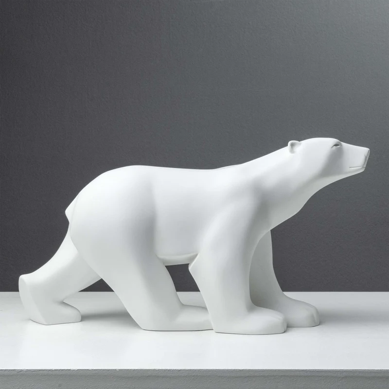Sculpture d'Ours Polaire (Ours Blanc de François Pompon)