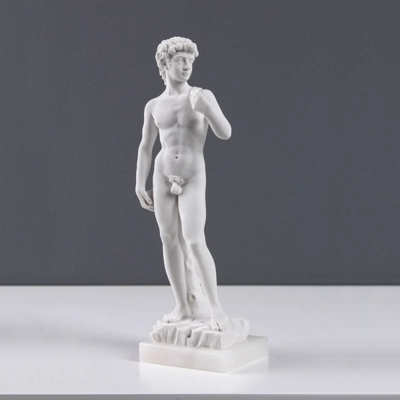 Sculpture David par Michel-Ange - sculpture en marbre
