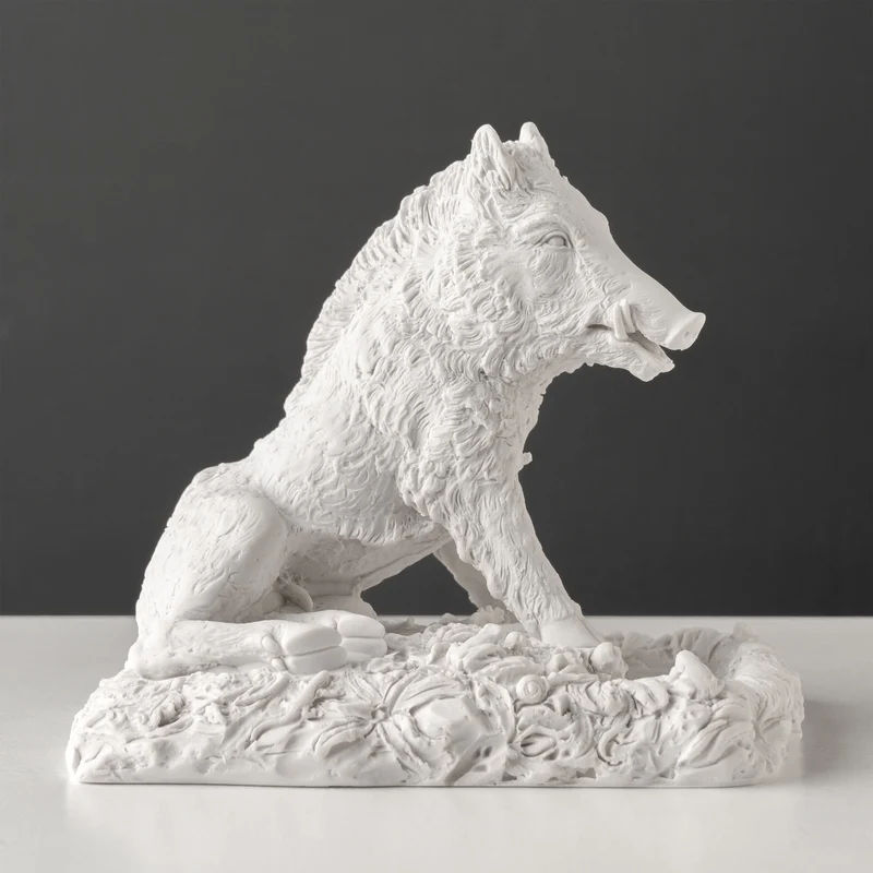 Sculpture du Porcellino florentin — D’après le sanglier des Offices (Vide-poches)