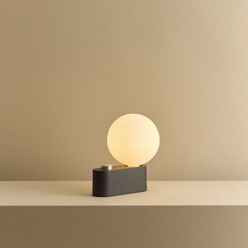 Alumina Multi-Use Lamp in Charcoal
