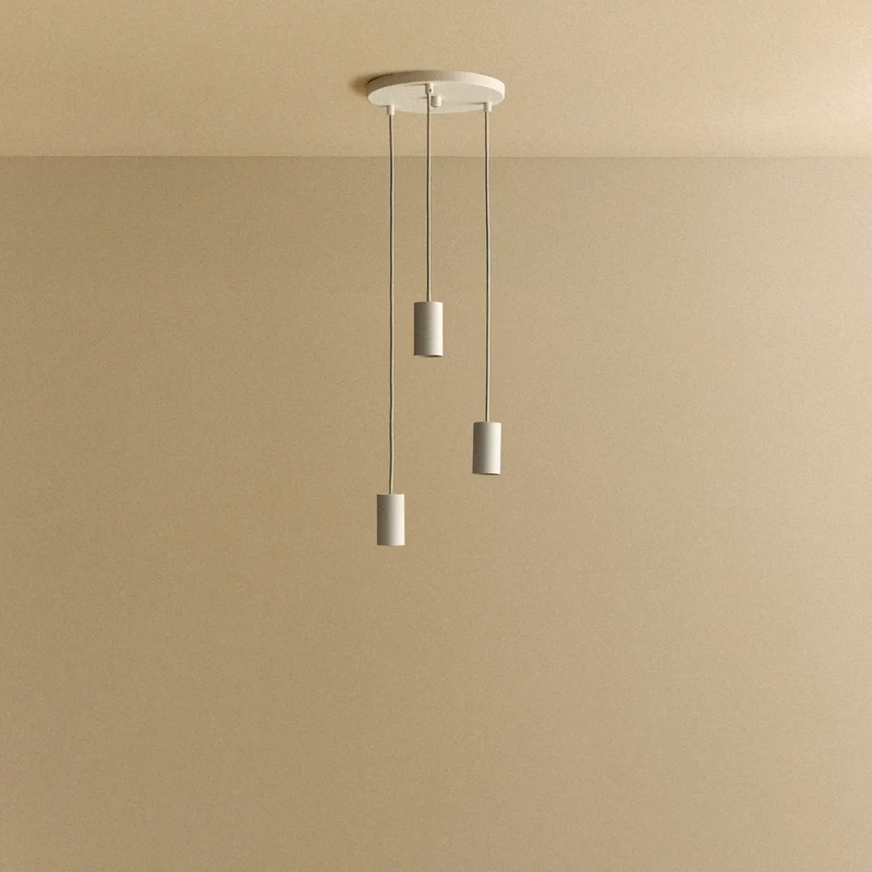 Alumina Triple Pendant