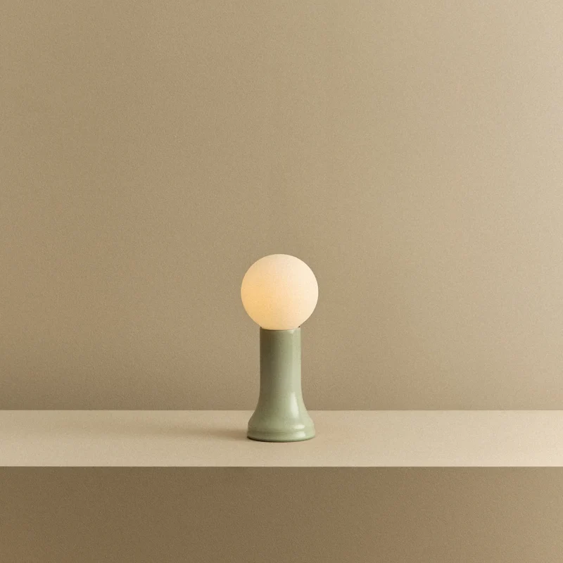 Shore Table Lamp in Sea Green