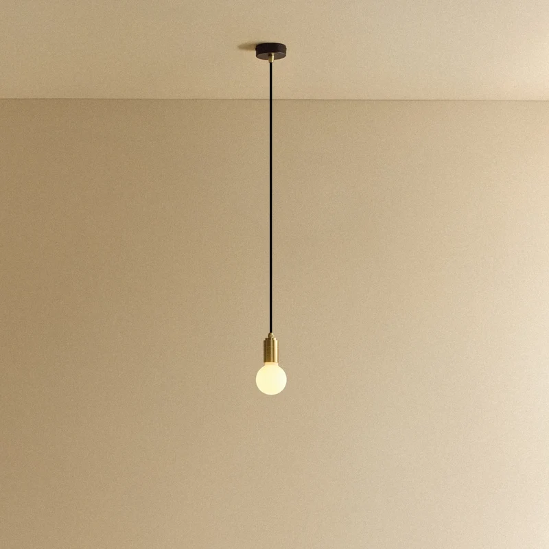 Sphere II Pendant Light in Brass