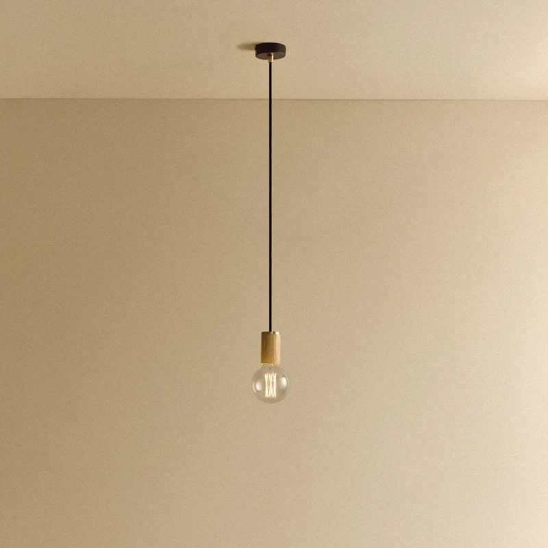 Elva Pendant Light Non-Tinted in Oak