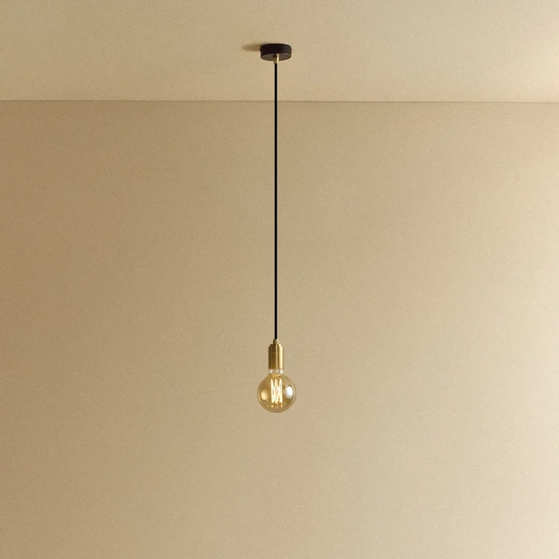 Elva Pendant Light Tinted in Brass