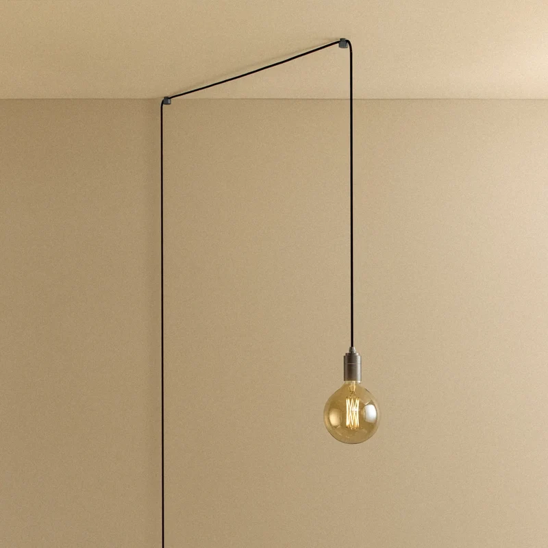 Gaia Plug-In Pendant in Graphite