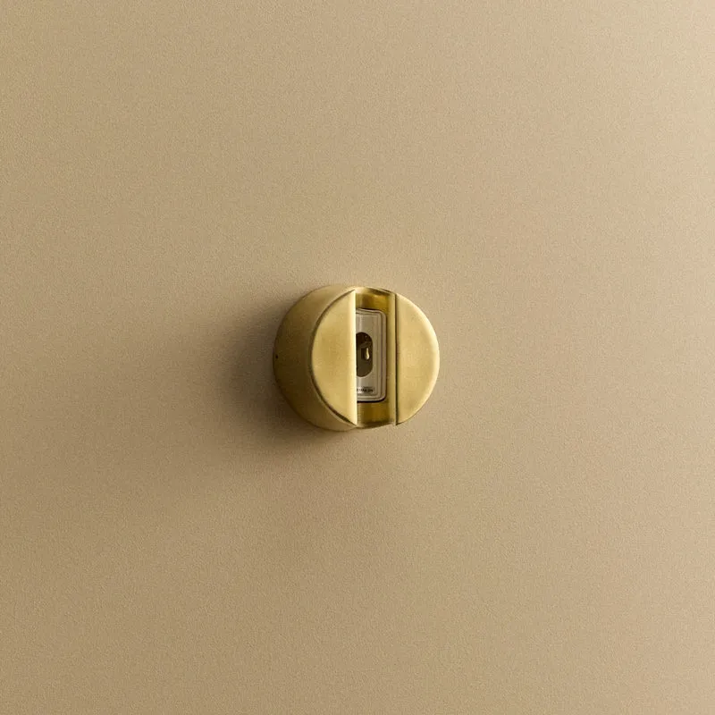 Kilter Sconce in Solid Brass