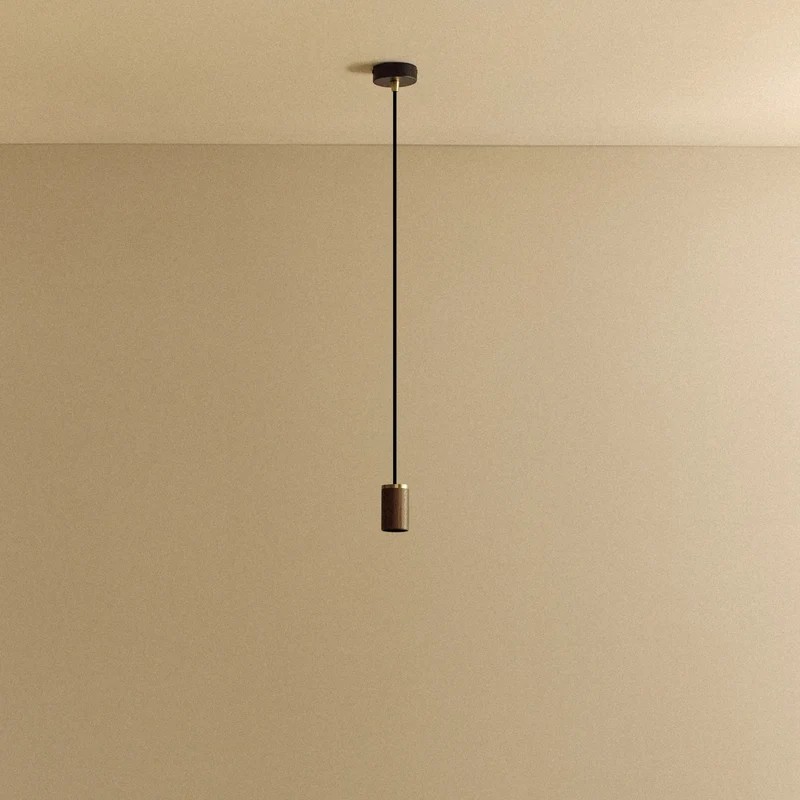 Knuckle Pendant in Walnut