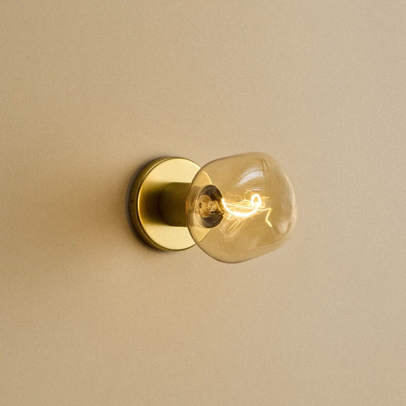 Lochan Wall Light in Brass + Voronoi I