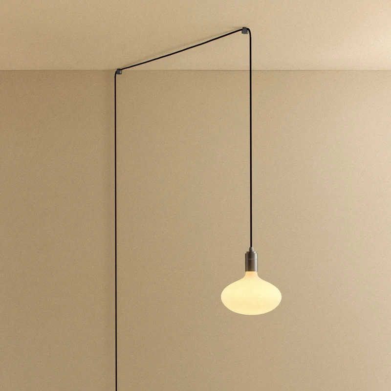 Oval II Plug-In Pendant in Graphite
