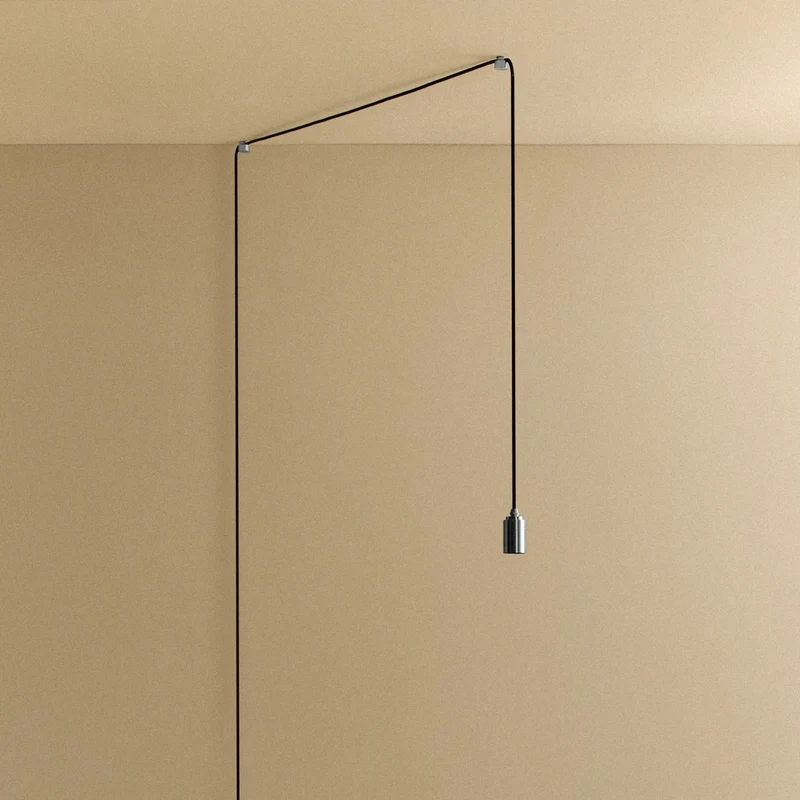 Plug-In Pendant in Stainless Steel