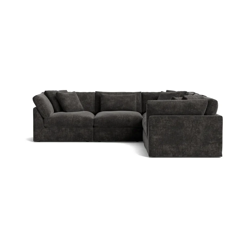Get Together™ 5-Piece Modular Sectional Closed, Large, Truffle