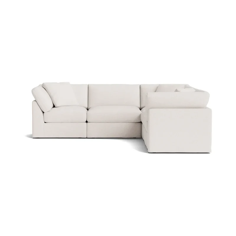 Get Together™ 5-Piece Modular Sectional Closed, Standard, Nomad Snow