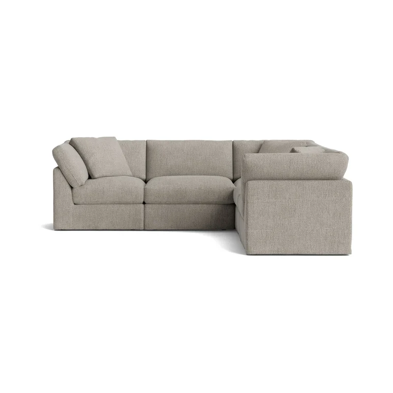 Get Together™ 5-Piece Modular Sectional Closed, Standard, Oatmeal
