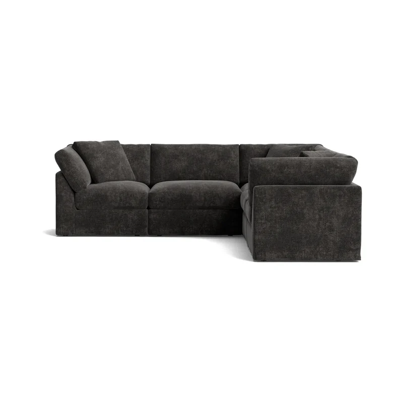 Get Together™ 5-Piece Modular Sectional Closed, Standard, Truffle