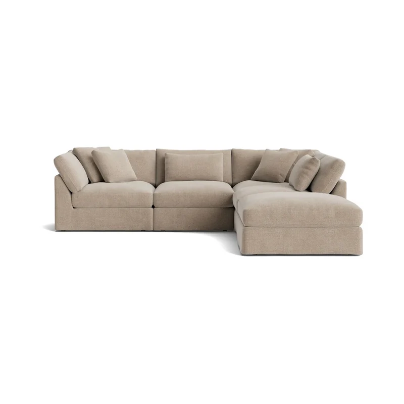 Get Together™ 5-Piece Modular Sectional, Large, Champagne