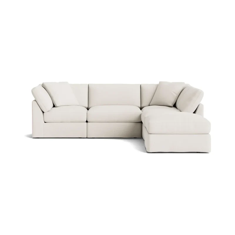 Get Together™ 5-Piece Modular Sectional, Standard, Cream Linen