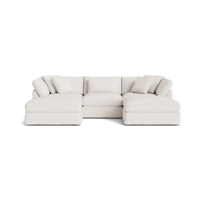 Get Together™ 5-Piece Modular U-Shaped Sectional, Large, Nomad Snow