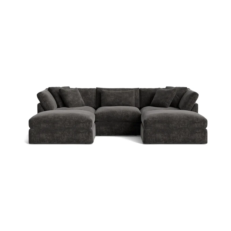 Get Together™ 5-Piece Modular U-Shaped Sectional, Large, Truffle