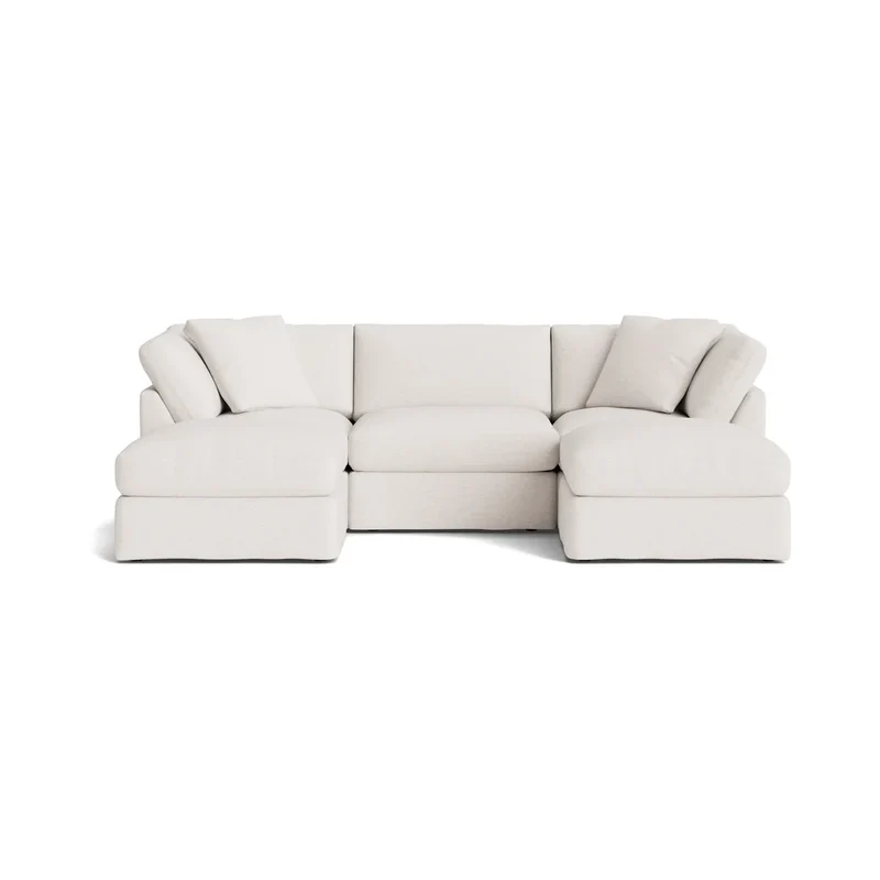 Get Together™ 5-Piece Modular U-Shaped Sectional, Standard, Nomad Snow