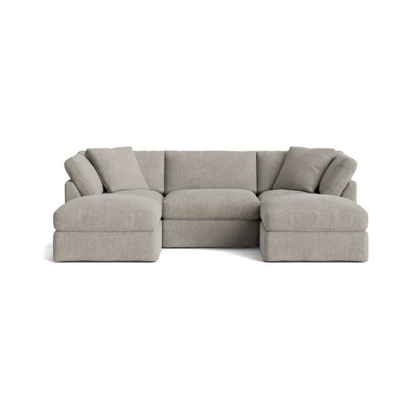 Get Together™ 5-Piece Modular U-Shaped Sectional, Standard, Oatmeal