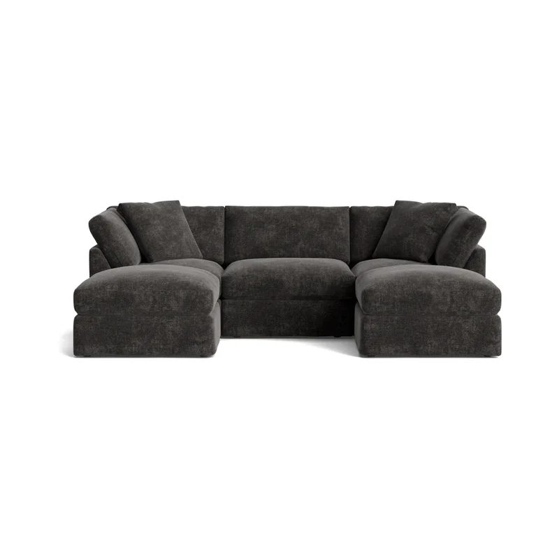 Get Together™ 5-Piece Modular U-Shaped Sectional, Standard, Truffle