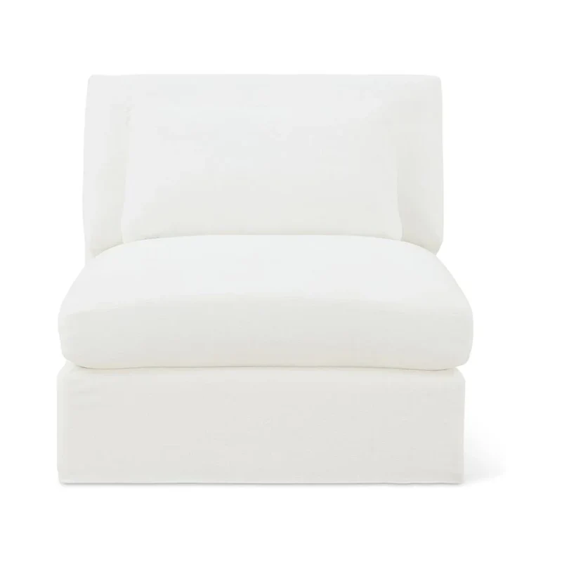 Get Together™ Armless Chair, Large, Sea Salt
