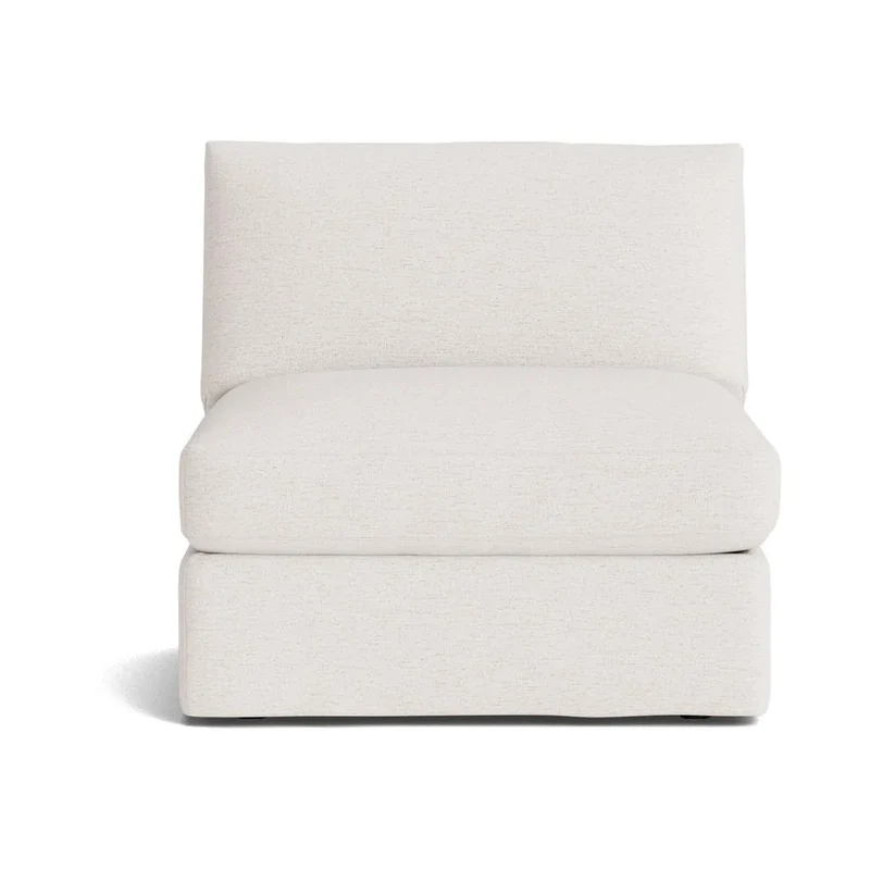 Get Together™ Armless Chair, Standard, Nomad Snow