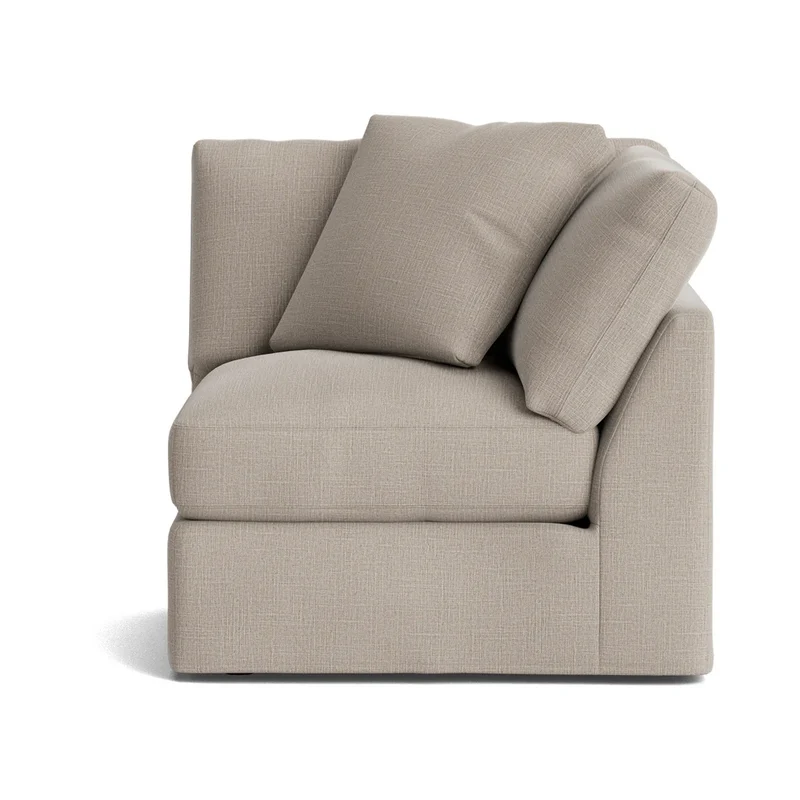 Get Together™ Corner Chair, Large, Light Pebble