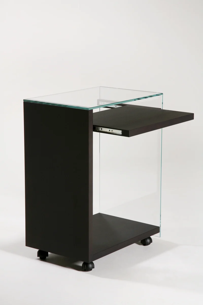 Zen 7 | Laptop - Bureau mobile Verre et Bois