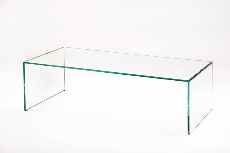 Table Basse Zen 1 | Verre Trempé Extra-clair - Adentro Studio