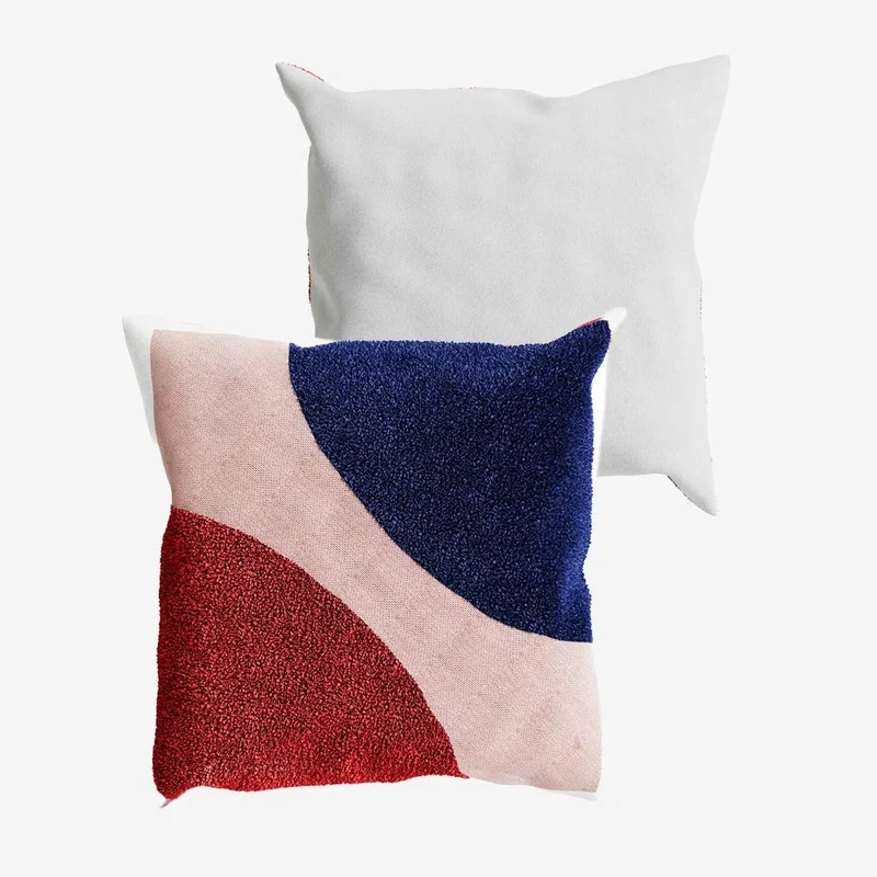 Coussin brod design moderne color Nairobi