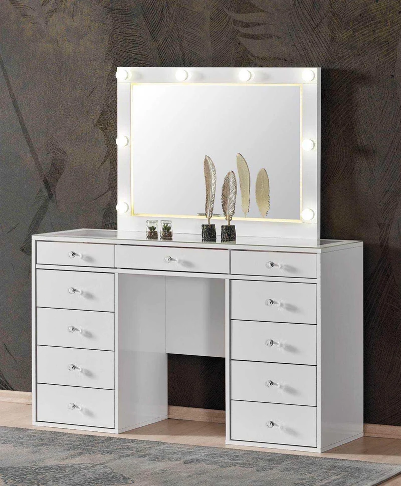 Coiffeuse & miroir beauty