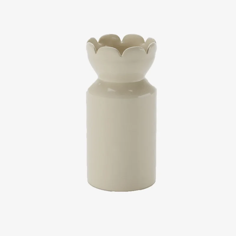 Grand vase col tulipe c ramique
