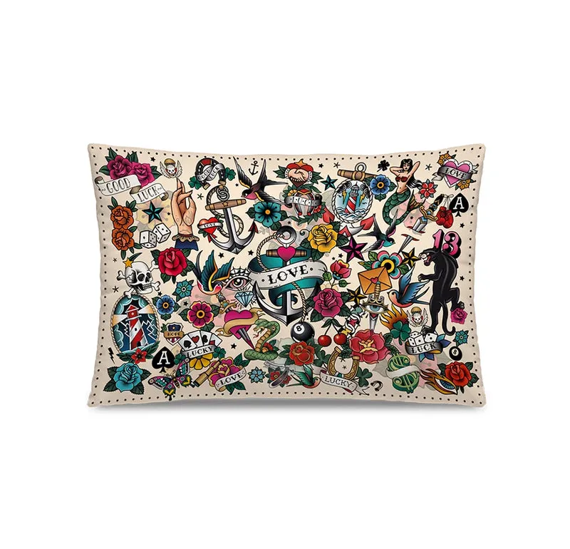 Coussin extérieur Tattoo Anchor