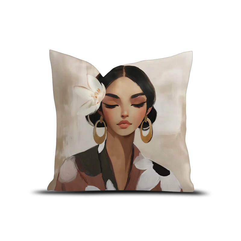 Coussin velours Altiplano