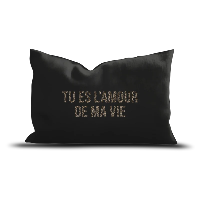 Coussin Velours Amour de ma Vie