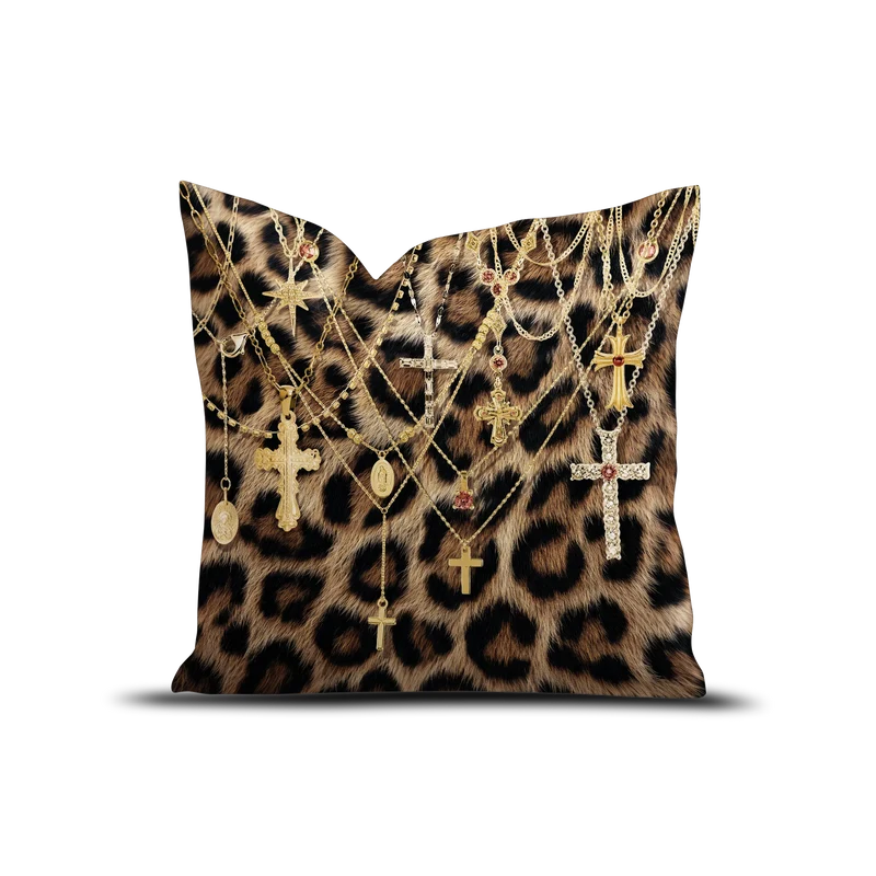 Coussin velours Andes Sacra