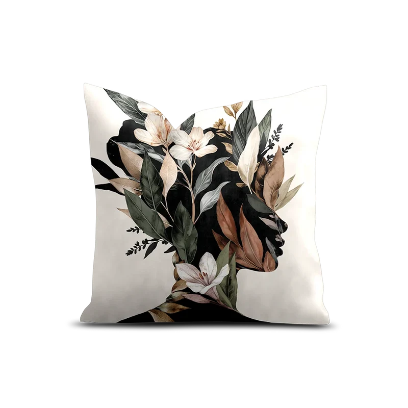 Coussin velours Baux