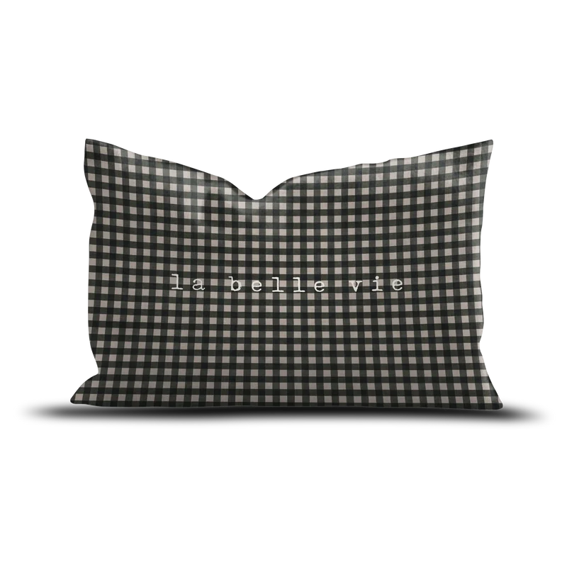 Coussin velours Belle Vie