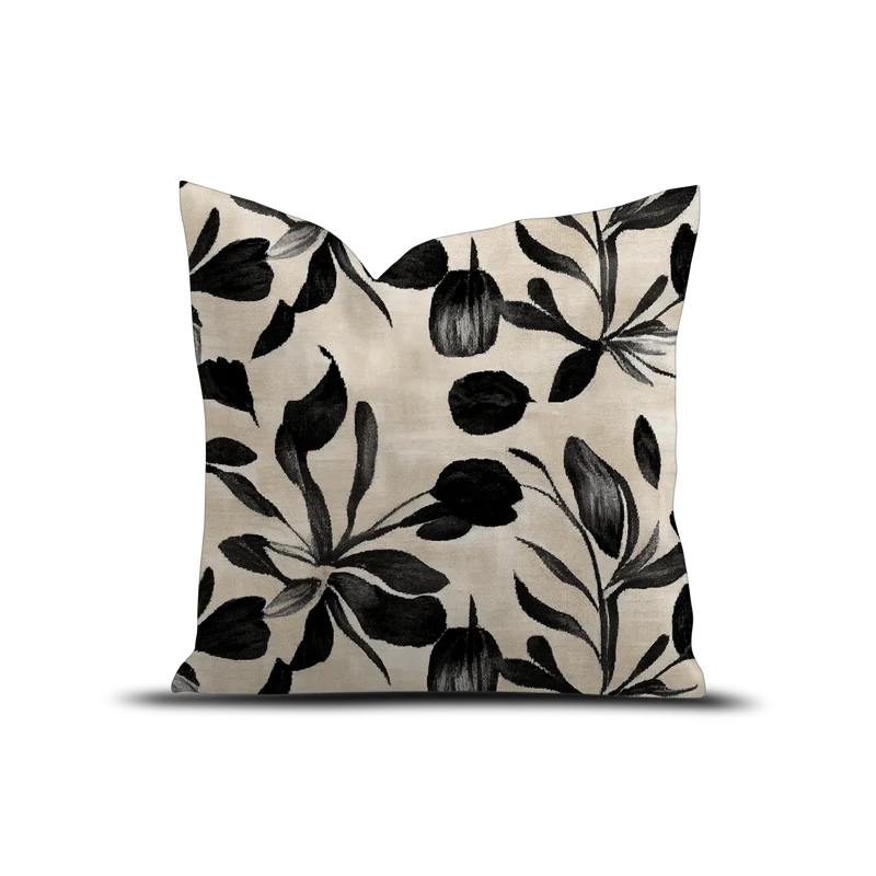 Coussin velours Bergen