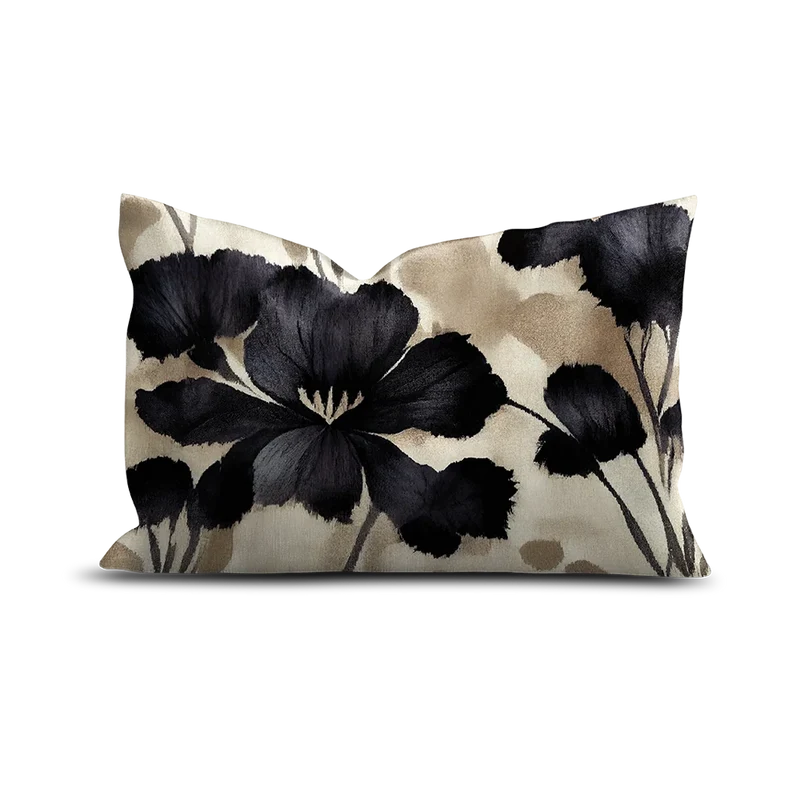Coussin Velours Botanique Pompei