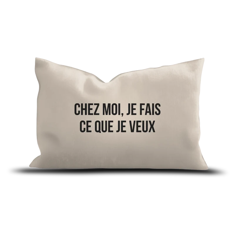 Coussin Velours Chez Moi