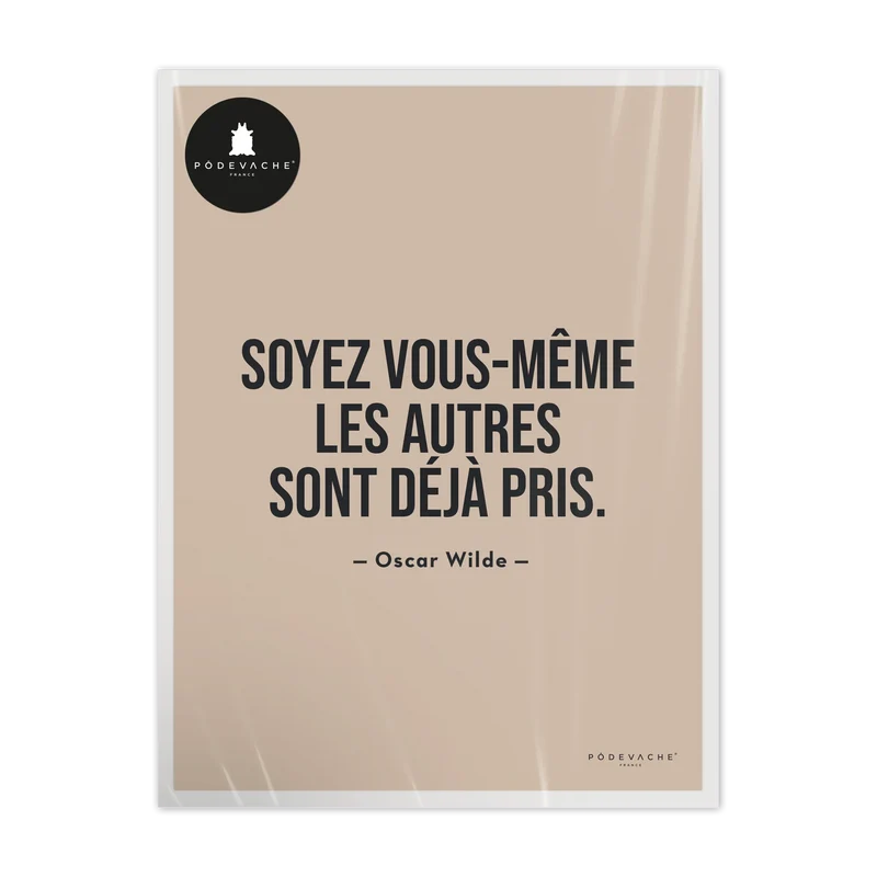 Affiche ou affiche encadrée Oscar Wilde