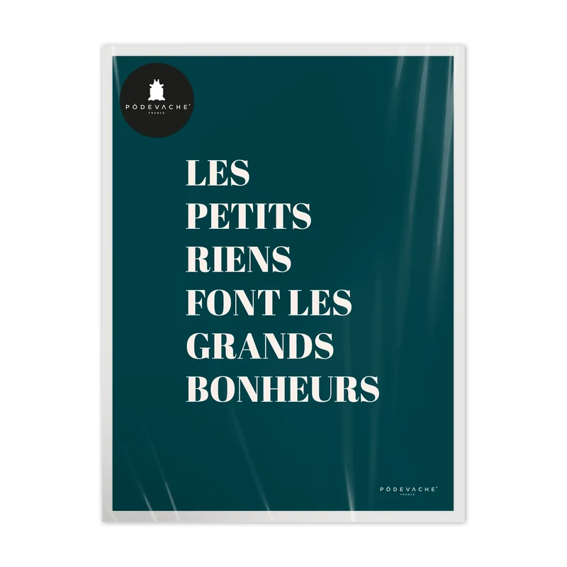 Affiche ou affiche encadrée Petits Riens