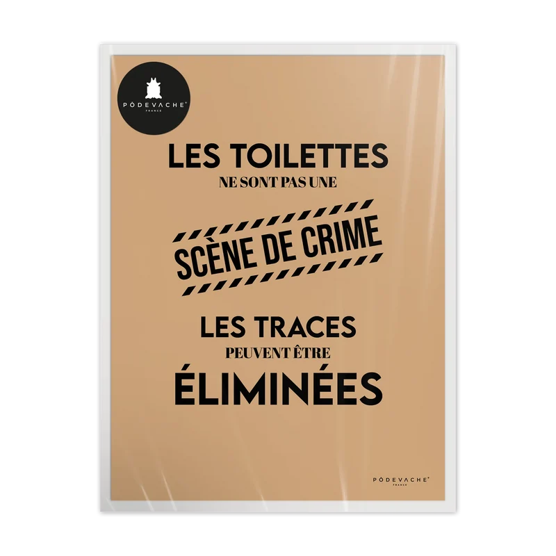 Affiche ou affiche encadrée Scène de Crime