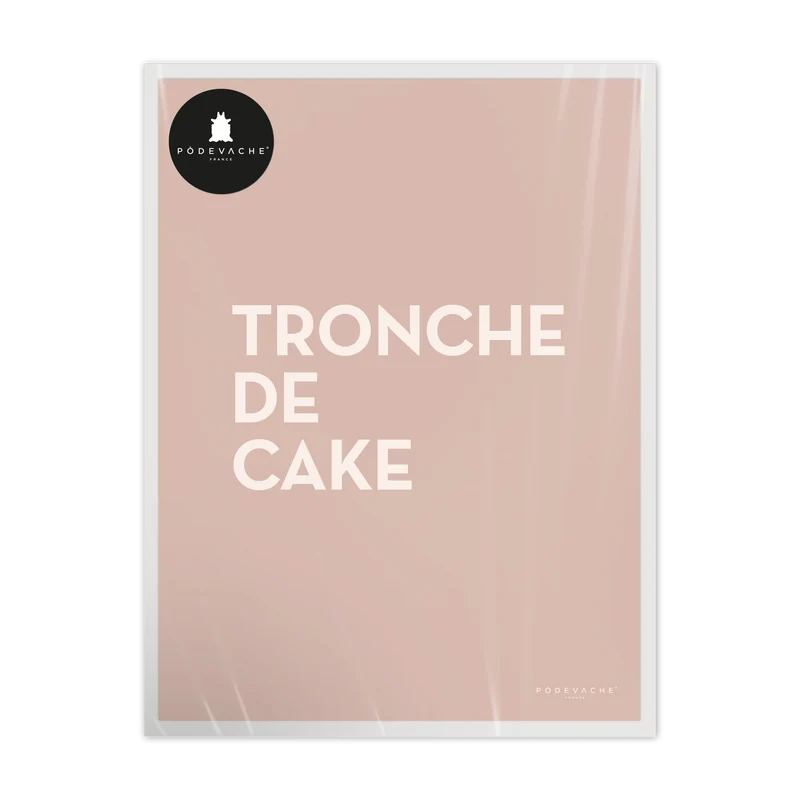 Affiche ou affiche encadrée Tronche de Cake