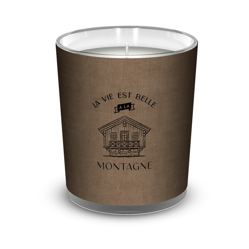 Bougie Belle Vie Montagne