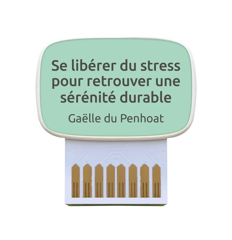 Carte de coaching "Se libérer du stress pour retrouver une sérénité durable"
