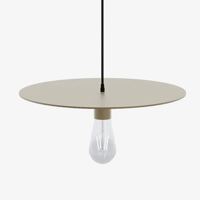 Luminaire suspension circulaire en m tal dor Moli re